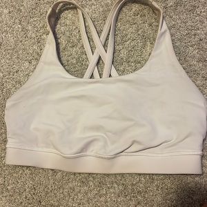 Lululemon Bra “Energy Bra” size 6 (white)